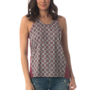 MAJAMAS EARTH floral printed racerback tank top